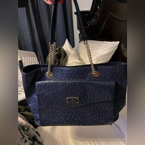 Kate spade navy purse. Large shoulder bag. Great condition